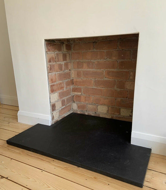30mm Riven Slate | Custom Cut T-Shape Hearth