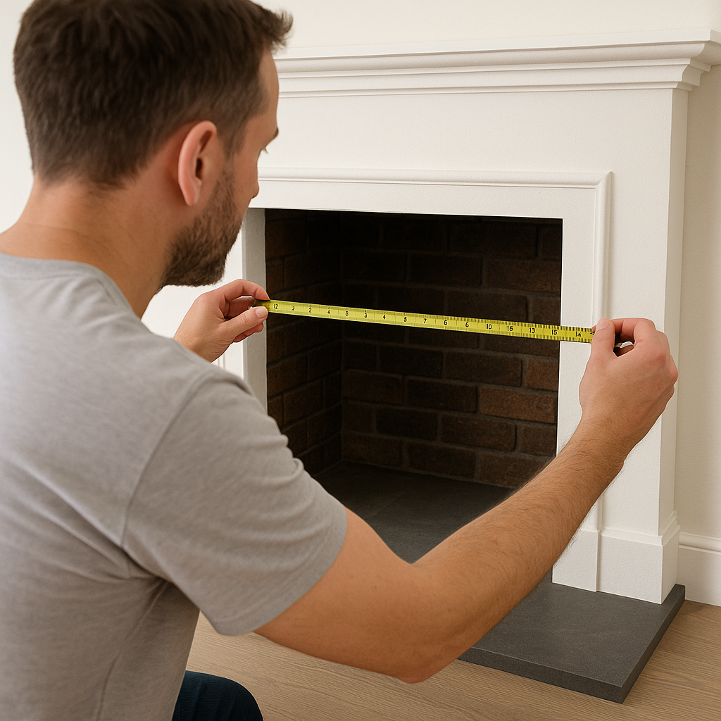 How to Measure for a Bespoke Fireplace Hearth